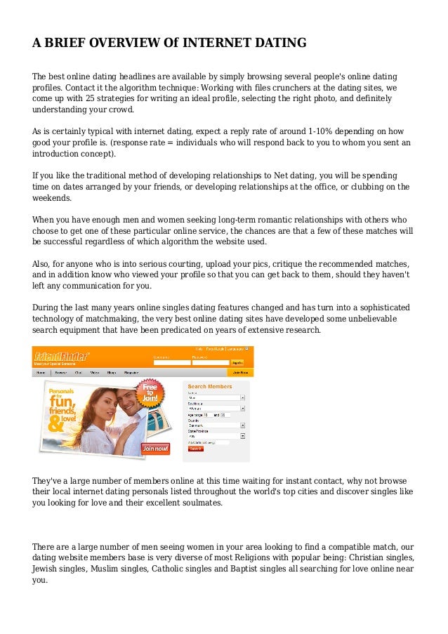best online dating reply